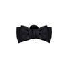 Small Black Bow Princess Hair Clip for Women & Girls - Ideal for Side Forehead Bangs