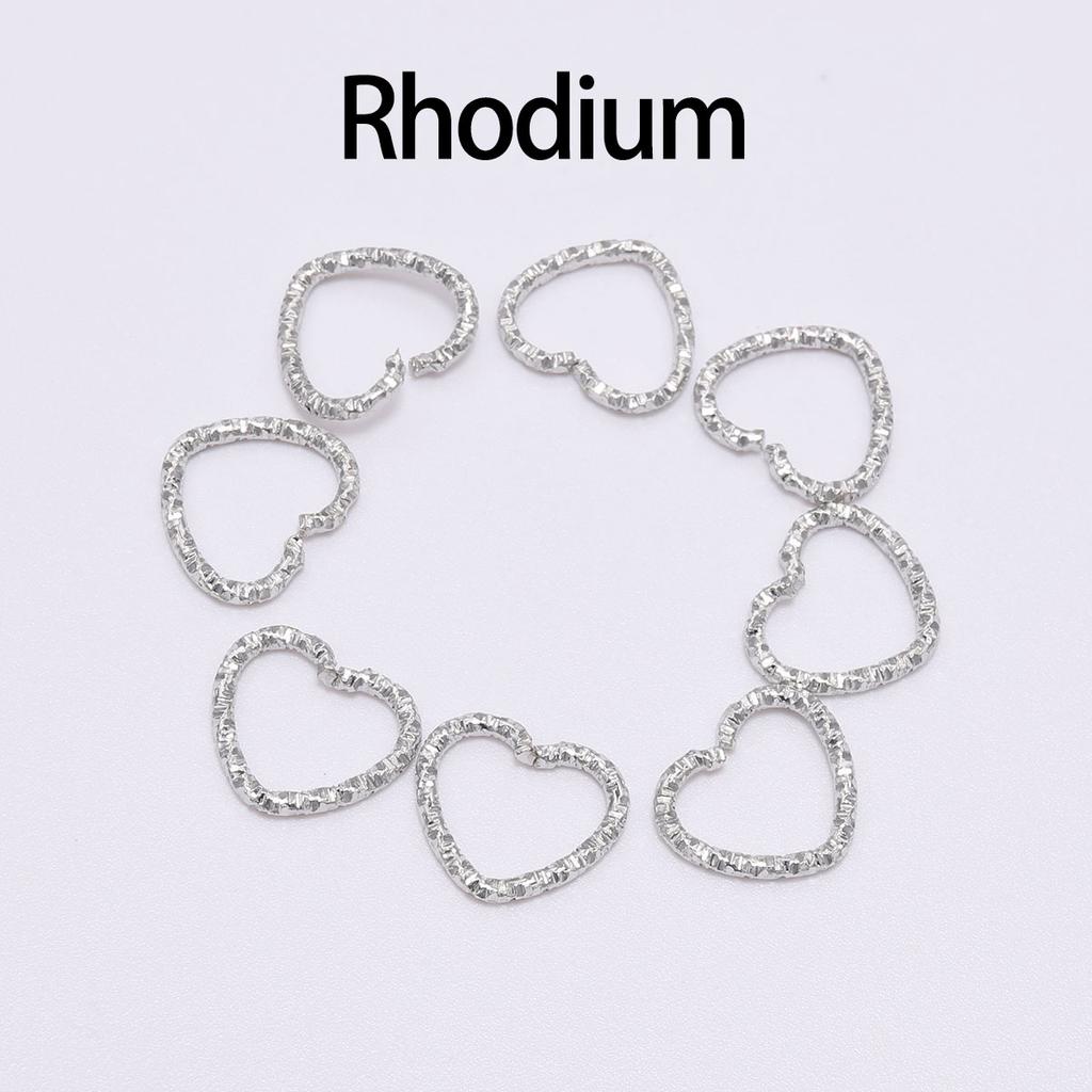 30-100 Stück/Los 8-20 mm Goldene Biegeringe Runde Gedrehte Sprengringe Verbinder Für DIY Schmuckzubehör Herstellungsbedarf