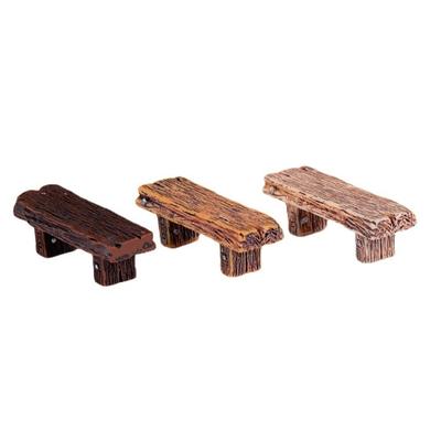 Doll House Zakka Stool Model Realistic Dollhouses Rectangle Top Stool Realistic Play Stool Realistic 1:12 Model Toy