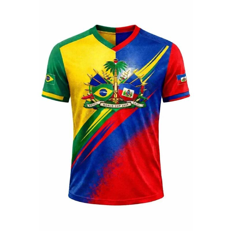 2026 Estate Donna Nuova Uniforme da Allenamento Rugby Sudafricana Sportiva T-shirt Top, Stile Unisex Top Sportivo Traspirante