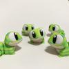 3D Printed Gecko Frog Figurine Movable Joints Big Eyes Frog Figure Articulated Animal Model Fidget Toy Desktop Decoration Ornament