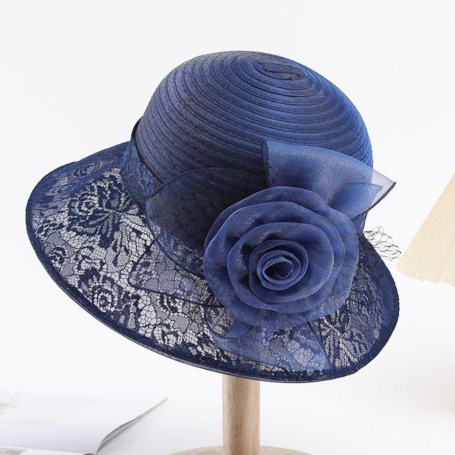 Eleganckie letnie kapelusze przeciwsłoneczne Ochrona UV Francuski styl Podróżne kapelusze plażowe dla kobiet Jednokolorowy kapelusz typu Bucket