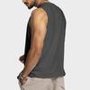 Men's Summer Sun Cotton Vest, New Solid Color Sleeveless Tank Top, Loose Casual Athletic Cami for Men