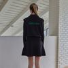 Goxo Black Greenheart Zip Up Vest