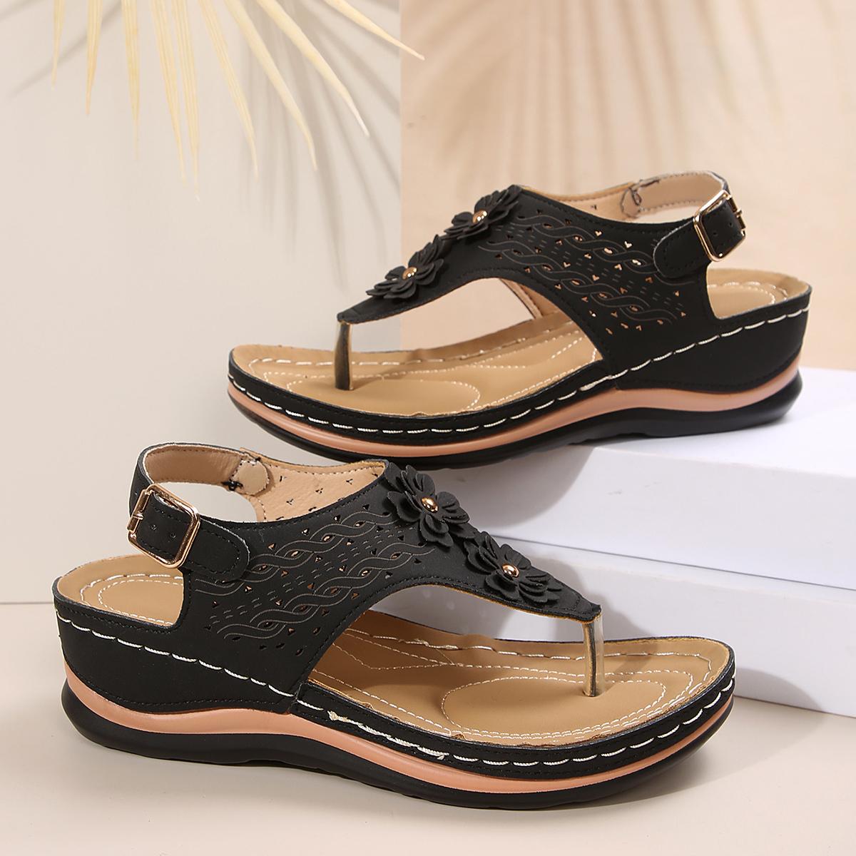 

Fashion 2024 Women Summer Slippers Comfortable Casual Beach Sandals Platform Women Lightweight Casual Dressy Summer Shoes Slides Women 36 чёрный