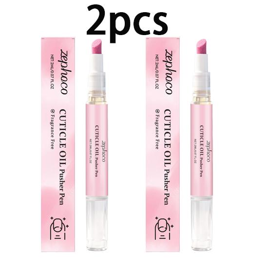 Zephoco portable nail care oil pen gently moisturizes and repairs dry nail surface, easy to apply nail care pen at home and out 1pc