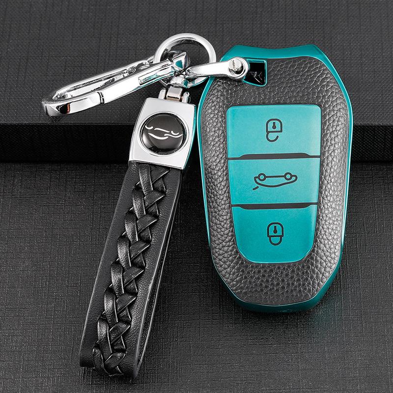 Etui ochronne na kluczyk samochodowy Peugeot - Pasuje do modeli: 308, 307, 301, 508L, 4008, 3008, 2008