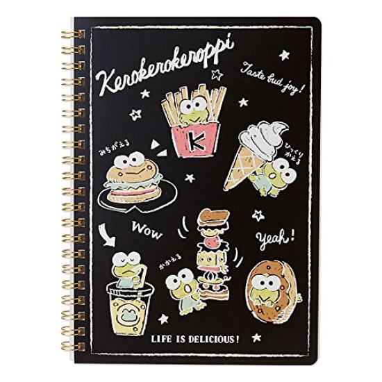 

Sanrio Kerokero Keroppi A5 Notebook (Chalk Art)
