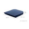 Tempur Cushion Dark Blue Width 35x Depth 35x Thickness 4cm Seat Cushion S 131000 Approx.