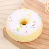 Squeeze Toy Soft Slow Rebound Stress Relief Toy 7cm Realistic Donut Simulation for Kids Adults Desktop Decoration Baking Prop Photo Background