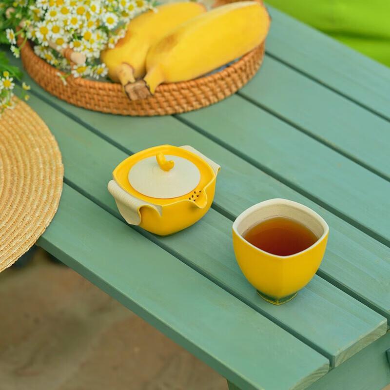 Wan Qiantang Ceramic Kung Fu Travel Tea Set