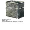 Tissue Box Wall-mounted Sealed Design Dispenser Waterproof Dustproof Paper Towel Holder Transparent Strong Adhesive Container for Bathroom