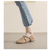Women's soft soled thick heels round toe shoes