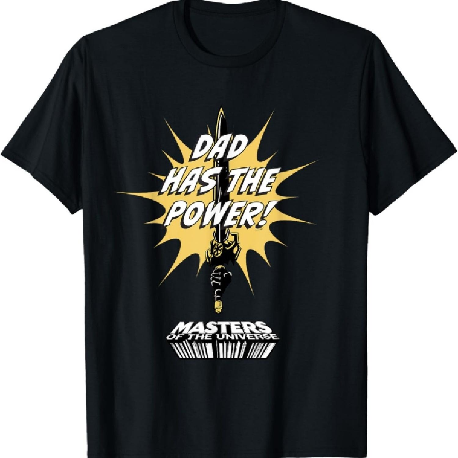 

He-Man Father s Day Dad Has the Power T-Shirt XXXXXL чорний