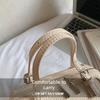 Lychee Pattern Mini Boston Bag Women's Shoulder Bag