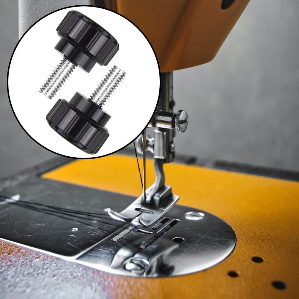 6/12 Stück M4x10mm Gewinde Rändelschraube Kohlenstoffstahl Klemmknöpfe Griff Rändelschraube Befestigung Rändelschraube Monitorschrauben