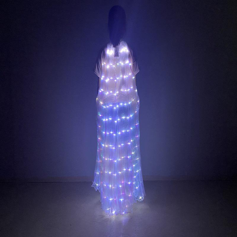 Children's LED Luminous Butterfly Wings for Belly Dance Performance.
