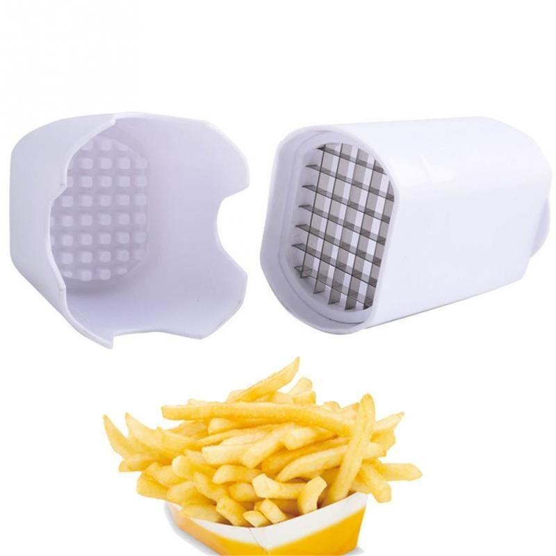 New New Kitchen Fries One Step French Fry Cutter Potato Vegetable Fruit Slicer Tool