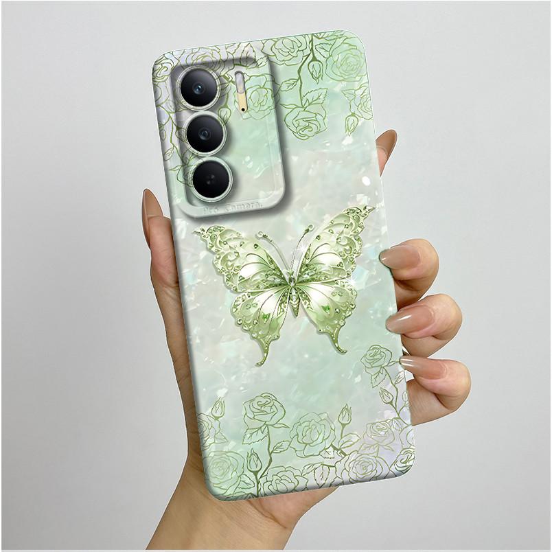 For Realme C75 C75x Case Cover Pretty Flowers Soft Silicone Phone Case For OPPO Realme C 75 C75 X RealmeC75 4G Bumper ShockProof