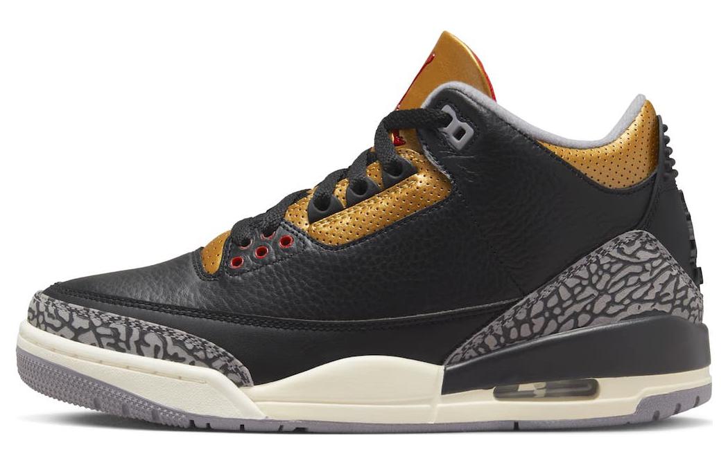 

Air Jordan 3 Retro Black Gold Женские CK9246-067 36