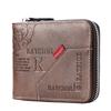 Men's Wallet, 20% Off Retro Zipper Short Multi-card Multi-function Clip Casual Bag