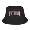 Unisex FUTTTURA Tini Bucket Hat Soft Fold Fisherman Hats Summer Funny Fishing Caps Streetwear Custom DIY Sunscreen Hat
