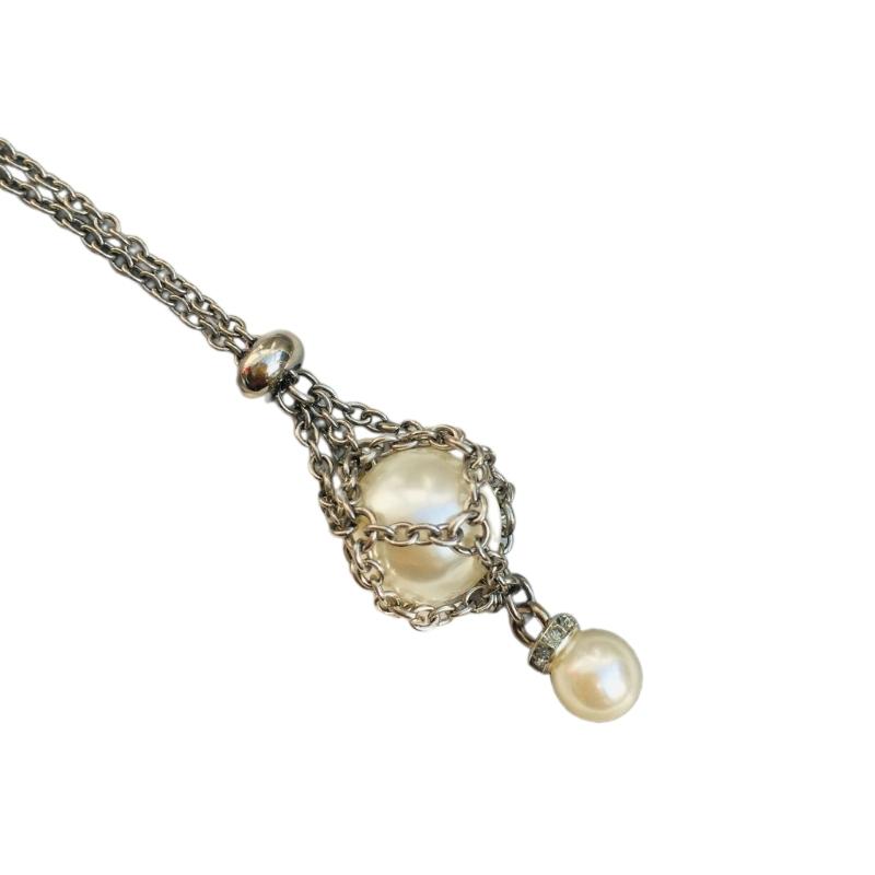Natural Crystal Holder Necklace Colorful Stone Mesh Pocket Pendant Choker Adjustable Chain Neckchains for Women Girl