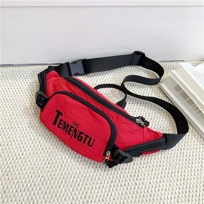 Women's Sport Chest Bag Letter Printed Crossbody Bag