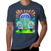 Flower Power TShirt Relaxed Casual Short Sleeve Tee