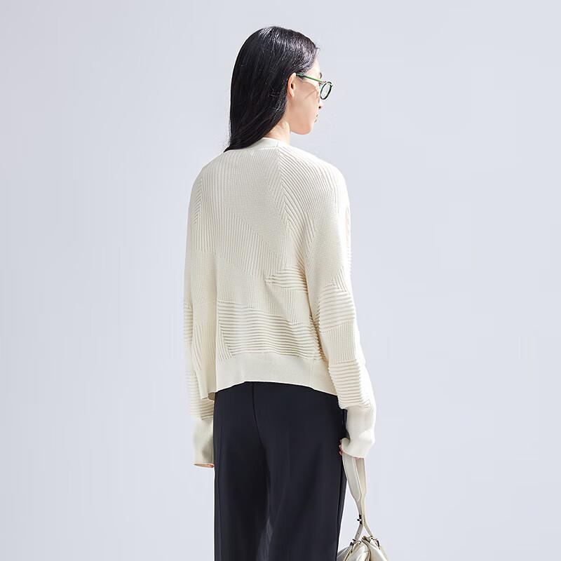 Bo Women's Lightweight Wool Blend V-Neck Cardigan