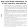 Homlly Reusable Sous Vide Food Vacuum Sealer Ziplock Bags (10 pcs set)