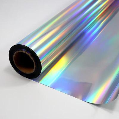 Selbstklebender siebenfarbiger Laser-PET-Film-Aufkleber für gravierte Dekorationen - Douyin-Stil