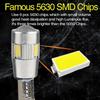 2PCS Car Reading Light T10 LED Bulbs Plug And Play Common Uses License Plate Lights Map Lights Brake Lights Fog Lights Etc