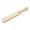 Double Sided Leather Strop, Leather Paddle Honing Strop with Ergonomic Handle