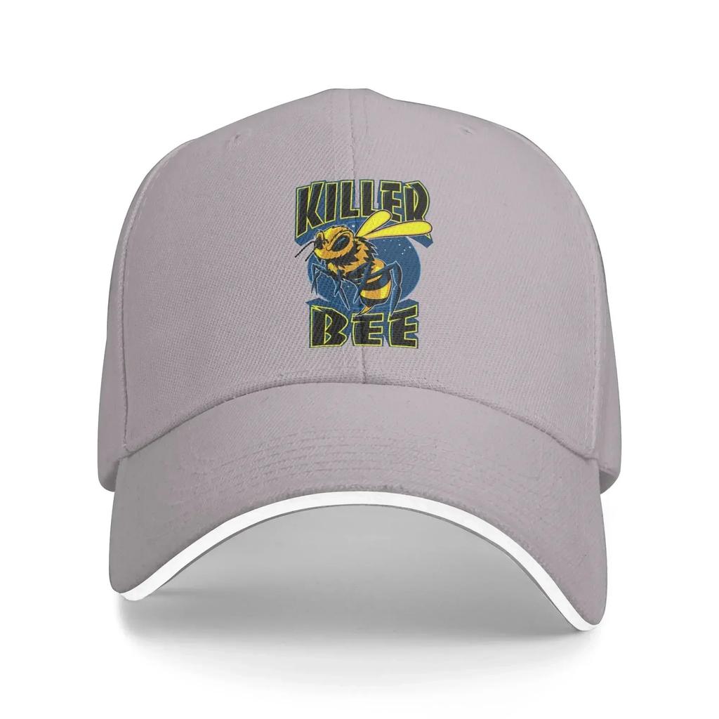Killer Bee Sun Baseball Cap Cartoon Pattern Summer Trendy Trucker Hat For Couple Women Outdoor Gym Baseball Caps