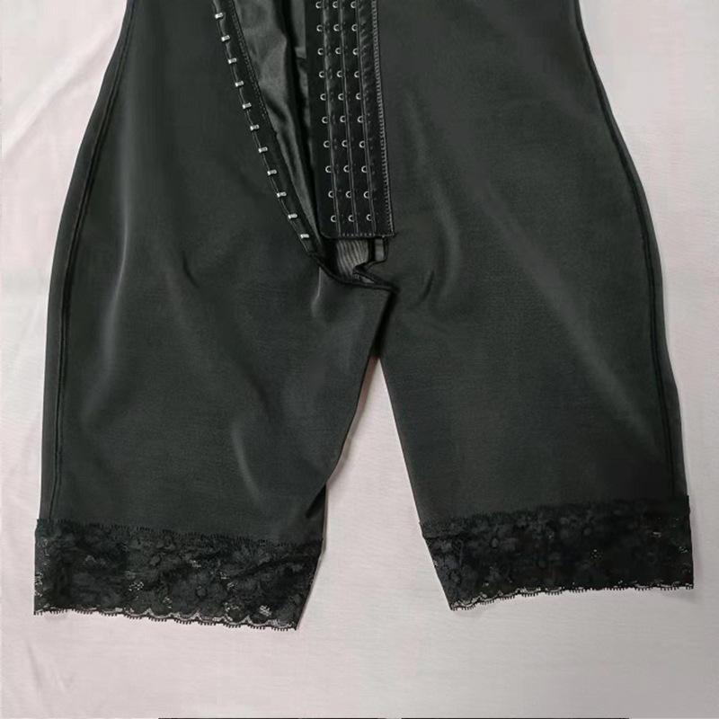 Plus Size Lace Waist Cincher & Tummy Control Bodysuit with Bust Support