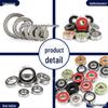 High-Speed Zirconia Ceramic Bearing Idle Toy Gyroscope MR63 3x6x2mm