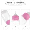 LEDMOMO Cat Feeding Kitten Milk for Puppies and Nutrition and with Feeding Dog Liquid Pet Milk Bottle Bottle, 120ml, Leak-Proof, Bottle, Kittens,
