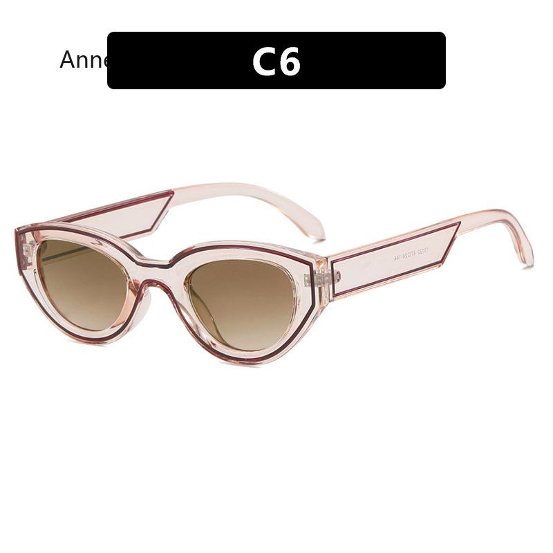 Fashion Cat Eye Sexy Shades Designer Famous s Women Men Retro Small Frame Square Sunglasses Uv400 lentes de sol mujer