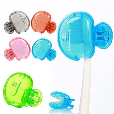 1 ks/4 ks Ochranné krytky na zubnú kefku Netoxický chránič zubnej kefky s ventilačnými otvormi Kompaktný klipový kryt hlavy pre elektrické zubné kefky