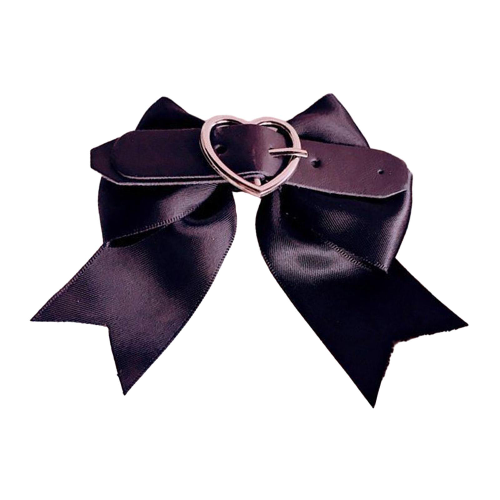 

Готическая заколка для волос в форме бантика, праздничный головной убор для женщин и девушек, для фотосессии, для хвостика, для челки, нескользящая шпилька 2