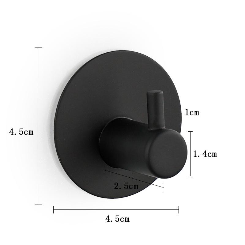 

Клейкий крючок из нержавеющей стали 304 - Прочный, настенный крючок для одежды без сверления