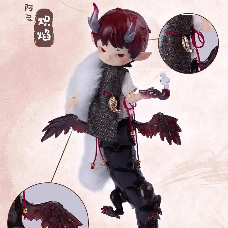 Penny Box Fantastic Creatures Series  Ob11 1/12 Bjd Dolls   Toys Cute Action Anime Figure Kawaii  Model Gift