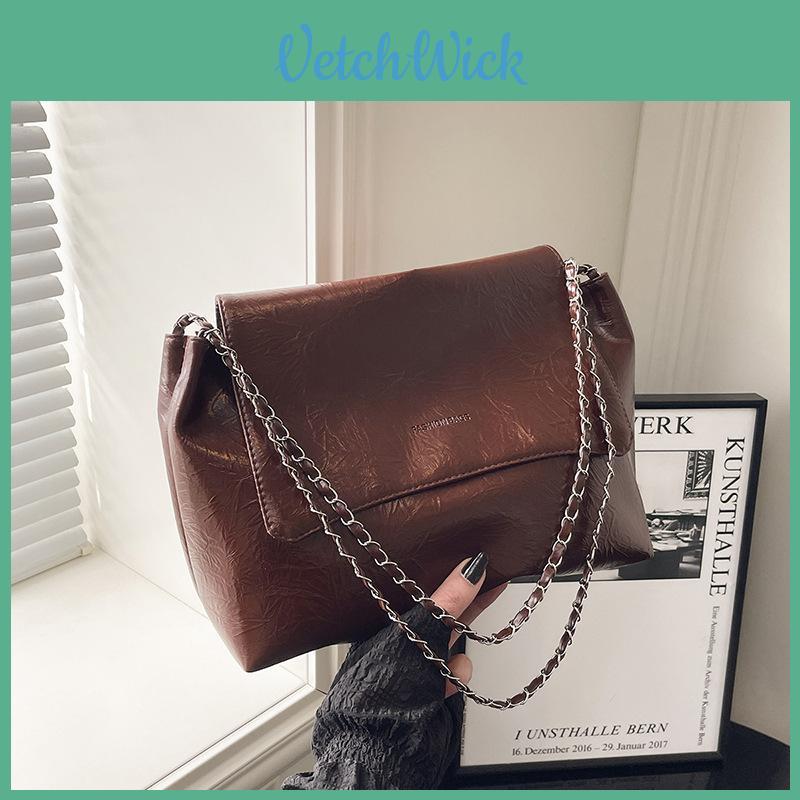 Ladies Large Pu Tote With Magnetic Closure And Dual Shoulder Straps For Work And Casuals