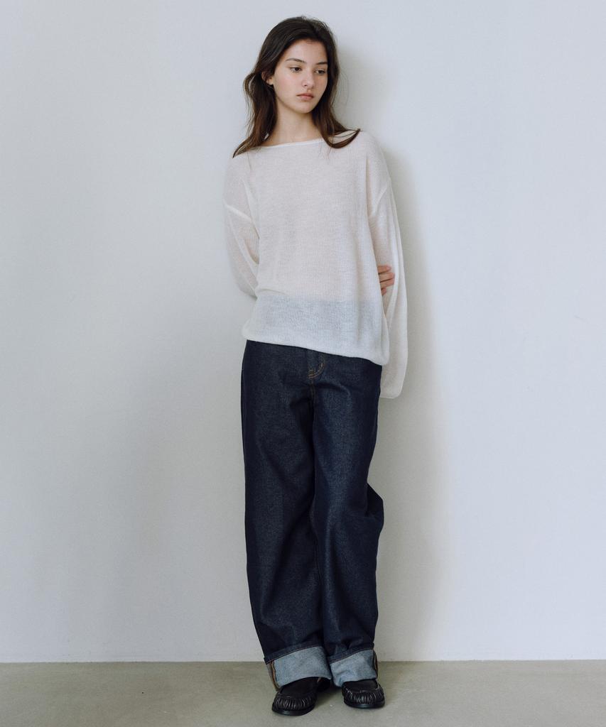 Yulago Lea Wool Boatneck Knit