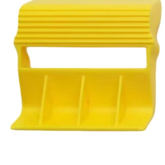 3Pcs/Set Tape Divider Ergonomic Grip Yellow Cutting Head Portable Foam Tape Cutter Home Office Car DIY Use Tape Dispenser