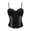 Women S Lace Boned Corset Top Slimming Shapewear For Evening Dress