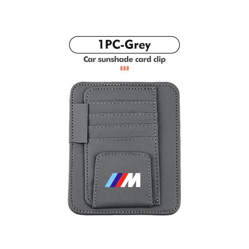 XKUGH1 For BMW New 2025 For BMW Car Sunshade Card Package Holder Sunglasses Ticket Card Clip Accessory X1 X3 X5 E39 E46 E90 F20 E60 F30