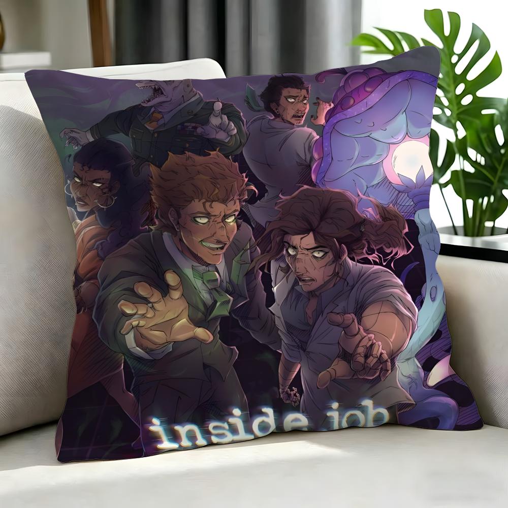 cartoon Inside Job Cushion Cover Cushion Cover Set Pcs x x x Pillowcase Decorative Sofa Home Decor