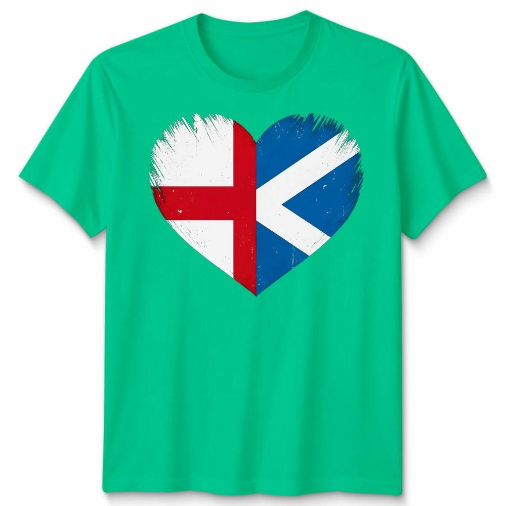Unisex Scotland England Flag St GeorgeS Day Proud Scottish English Tshirt S